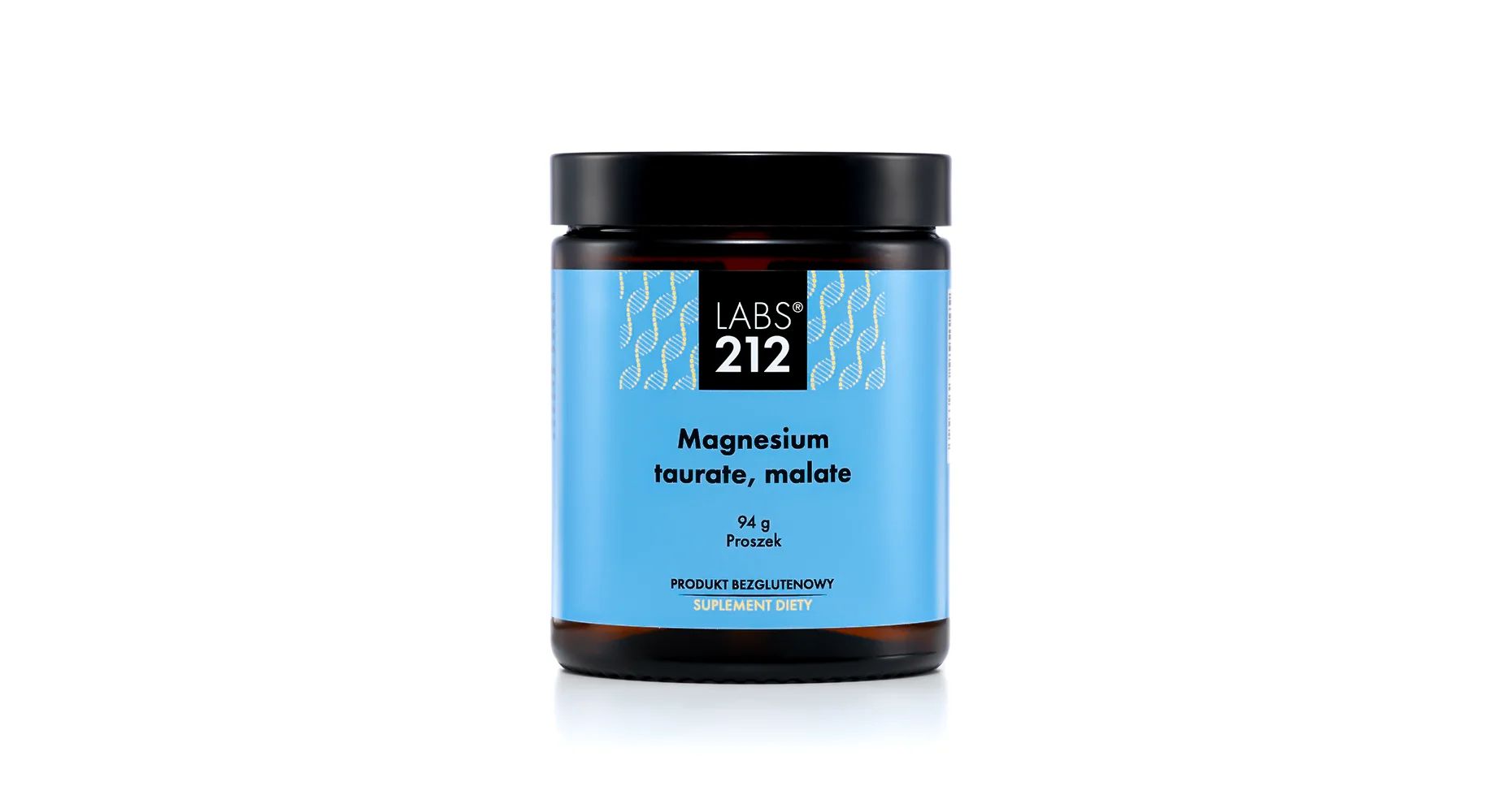 LABS212 Magnesium taurate, malate (Taurynian, jabłczan magnezu) 94g