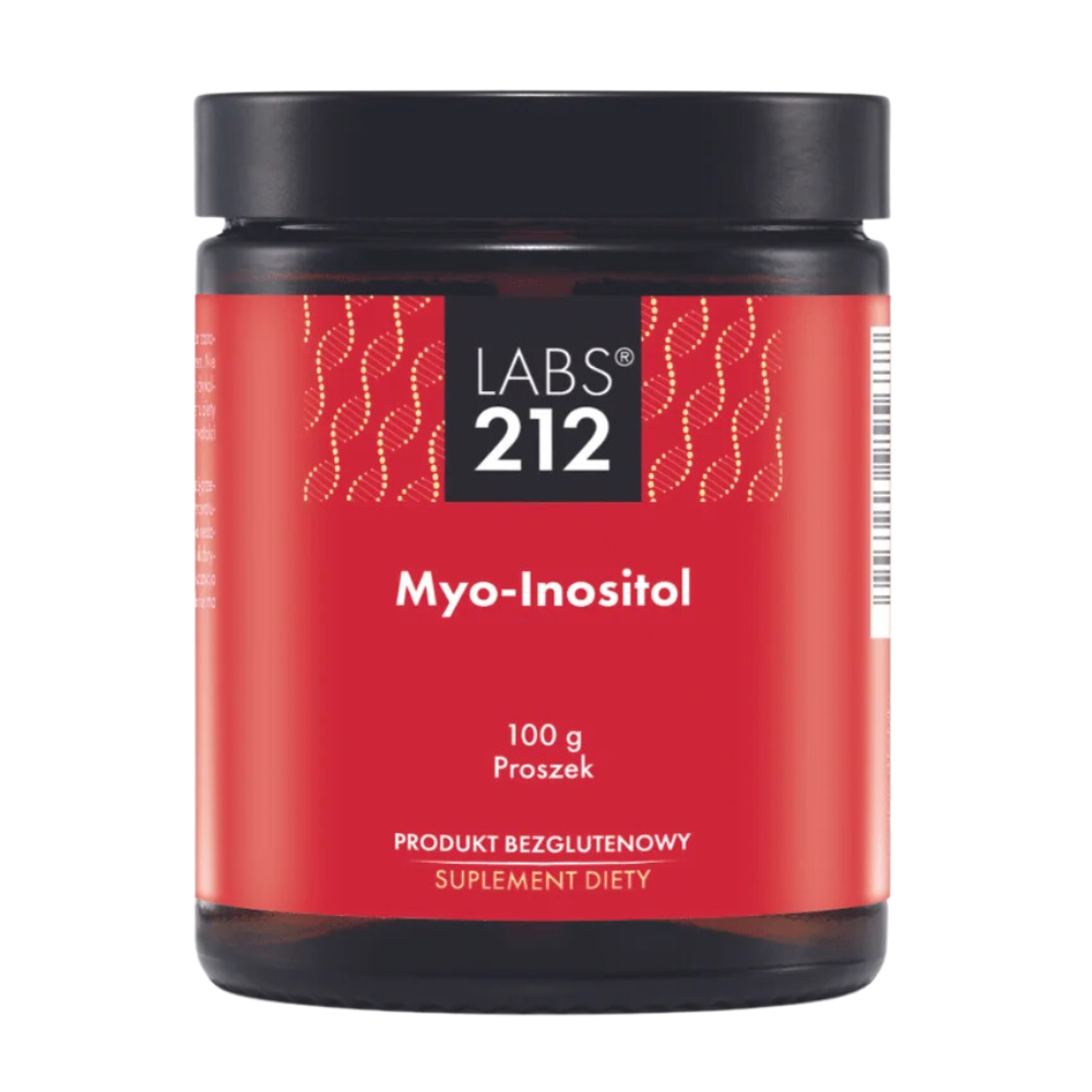 LABS212 Myo-inositol (wspiera umiejętności kognitywne, wsparcie w PCOS i insulinooporności) 100g