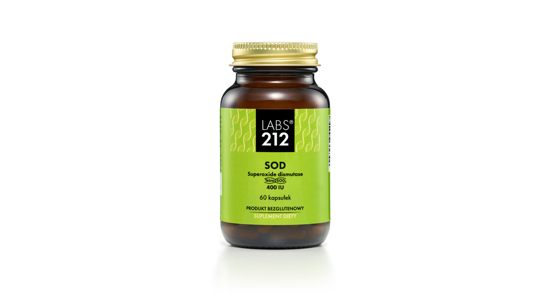LABS212 SOD Superoxide dismutase (dysmutaza ponadtlenkowa) 60 Kapsułek