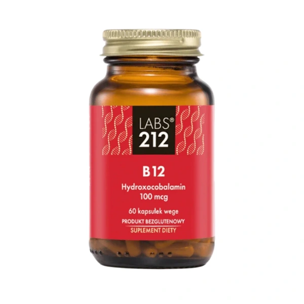 LABS212 B12 Hydroxocobalamin 100mcg (Hydroxocobalamin) 60 Sublingual Tablets