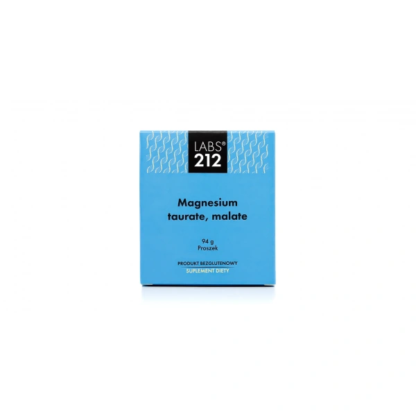 LABS212 Magnesium taurate, malate (Taurynian, jabłczan magnezu) 94g