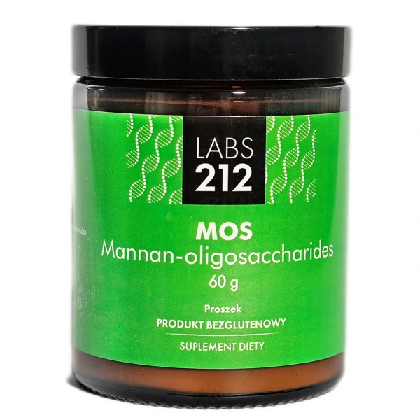 LABS212 MOS Mannanooligosacharydy (Prebiotyk) 60g