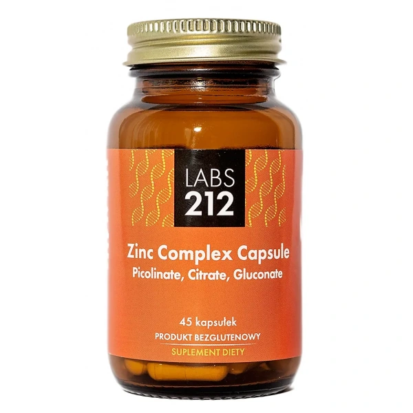LABS212 Zinc Complex Capsule (Zinc Complex) 45 Capsules