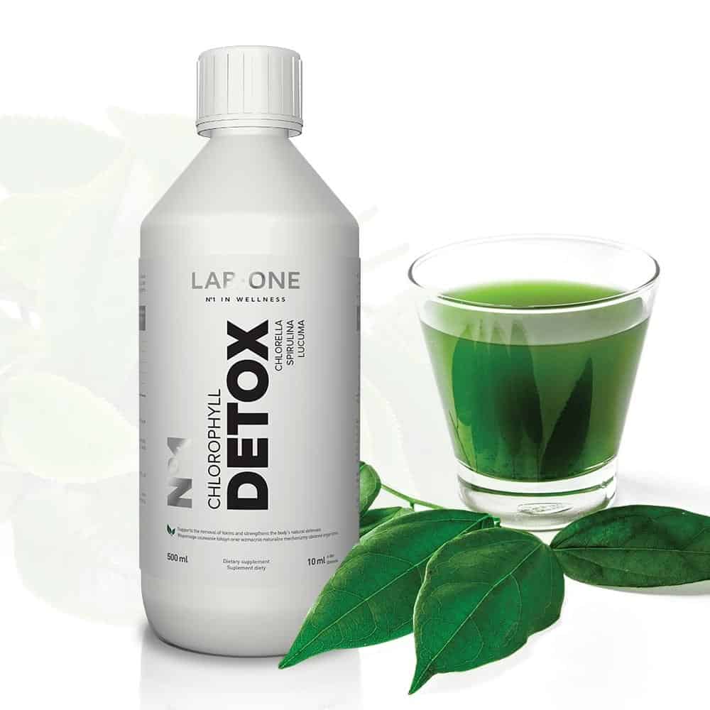 LAB ONE N1 Chlorophyll DETOX (Detoksykacja i dotlenienie organizmu) 500ml