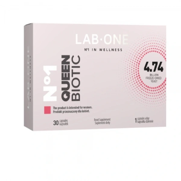 LAB ONE N ° 1 QueenBiotic (Probiotic for Women) 2 x 30 Capsules