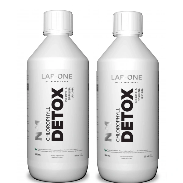 LAB ONE N ° 1 Chlorophyll DETOX (Detoxification and oxygenation of the organism) 2 x 500ml