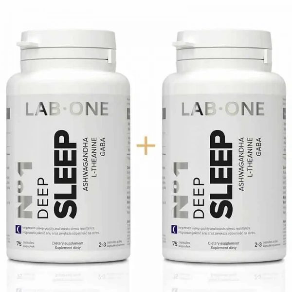 LAB ONE N ° 1 Deep SLEEP (Sleep Quality Support) 2 x 75 capsules