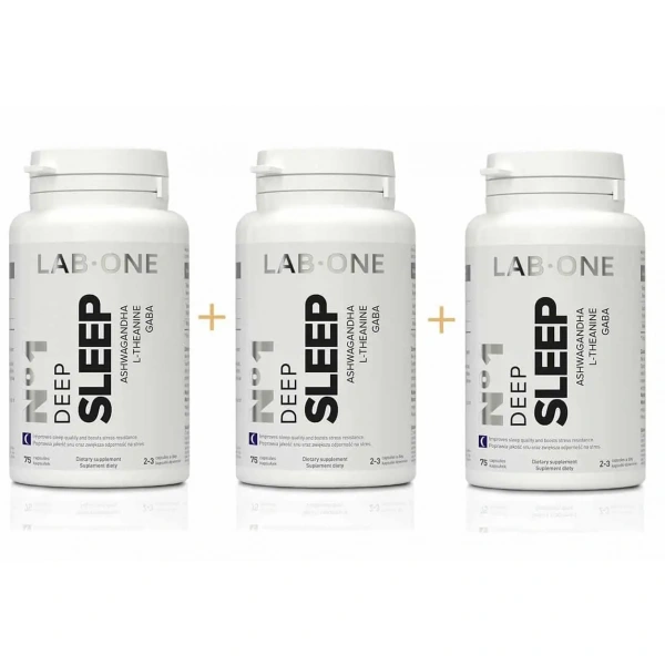 LAB ONE N ° 1 Deep SLEEP (Sleep Quality Support) 3 x 75 capsules