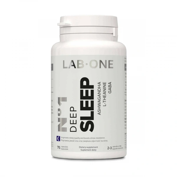 LAB ONE N ° 1 Deep SLEEP (Sleep Quality Support) 75 capsules