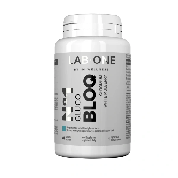 LAB ONE N1 Gluco BLOQ (Normal Glucose Level) 60 Capsules