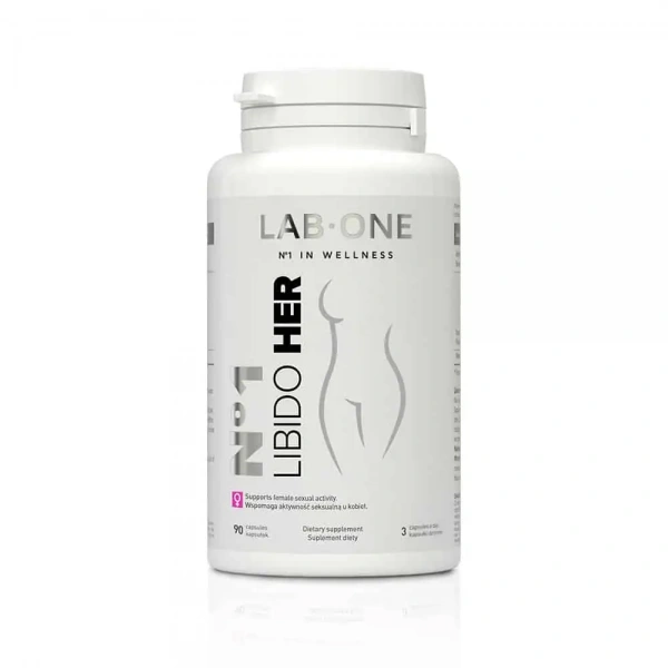 LAB ONE N ° 1 Libido HER (Health and Sexual Activity in Women) 90 Capsules