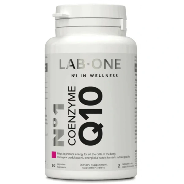 LAB ONE N°1 Coenzyme Q10 - CoQ10 - 60 vegan caps