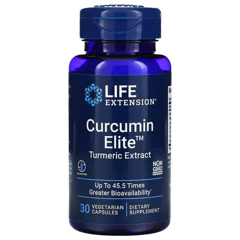 LIFE EXTENSION Curcumin Elite Turmeric Extract 30 Kapsułek wegetariańskich
