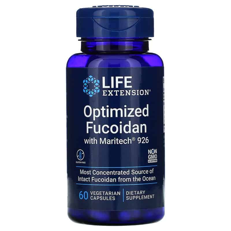 LIFE EXTENSION Optimized Fucoidan 60 Kapsułek wegetariańskich