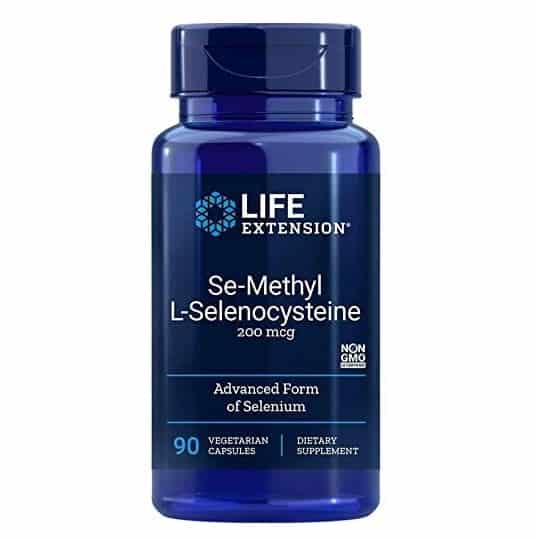 LIFE EXTENSION Se-Methyl L-Selenocysteine (Zdrowie komórkowe) 90 Kapsułek wegetariańskich