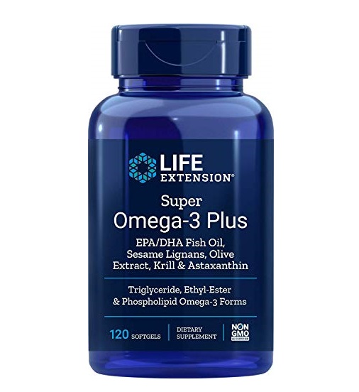 LIFE EXTENSION Super Omega-3 Plus 120 Kapsułek żelowych