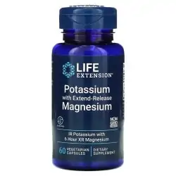 LIFE EXTENSION Potassium with Extend-Release Magnesium (Potas, Magnez) 60 Kapsułek wegetariańskich