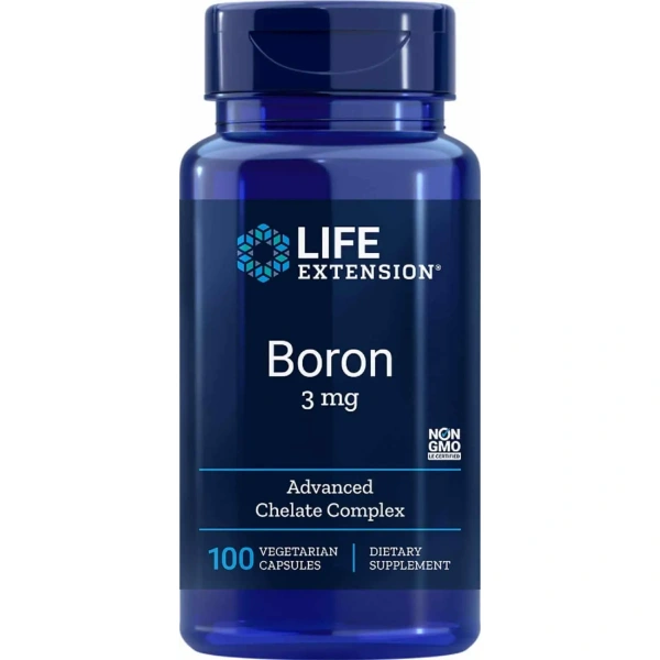 Life Extension Boron 3mg - 100 vegetarian capsules