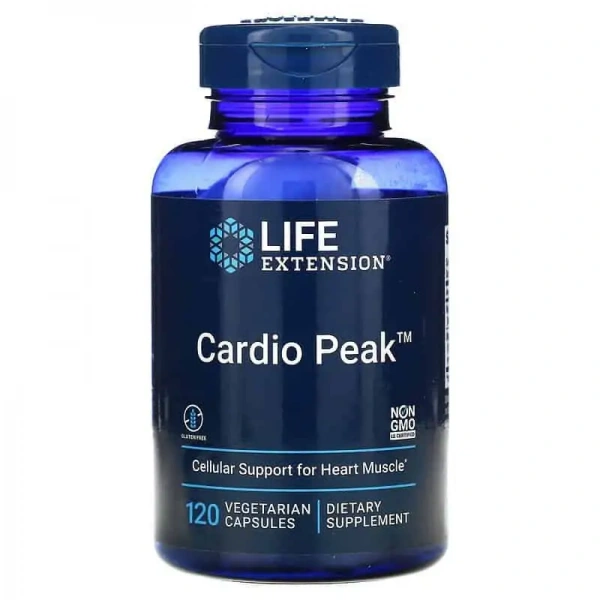 LIFE EXTENSION Cardio Peak (Wsparcie serca) 120 Kapsułek wegetariańskich