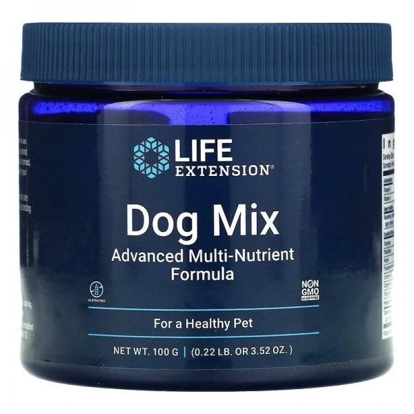 LIFE EXTENSION Dog Mix (Wsparcie Zdrowia Psów) 100g
