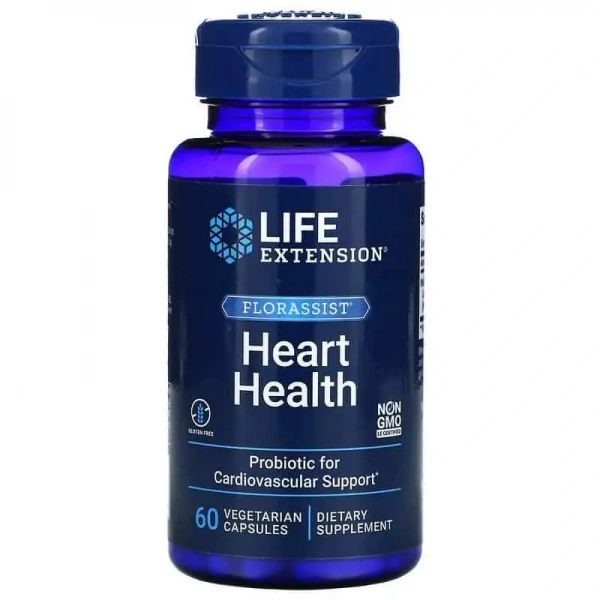 LIFE EXTENSION Florassist Heart Health 60 Vegetarian capsules