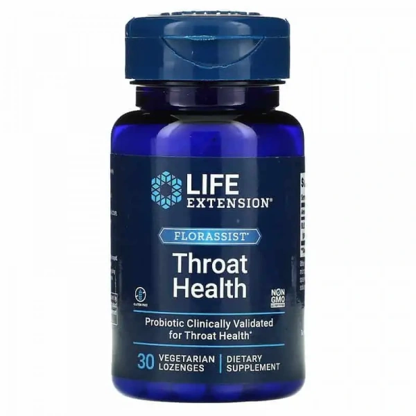 LIFE EXTENSION Florassist Throat Health 30 Lozenges
