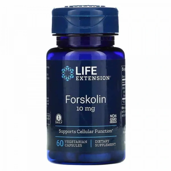 LIFE EXTENSION Forskolin (Cellular Health) 60 Vegetarian Capsules