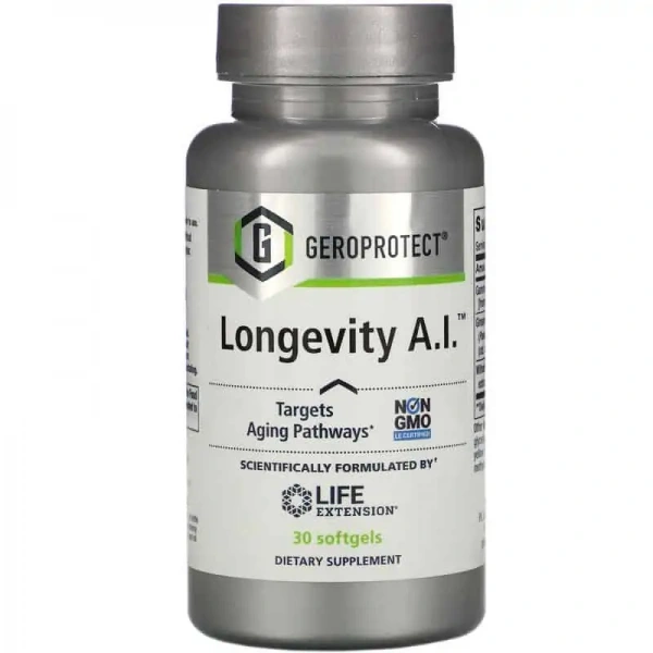 LIFE EXTENSION Geroprotect Longevity A.I. (Anti-aging) 30 Softgels