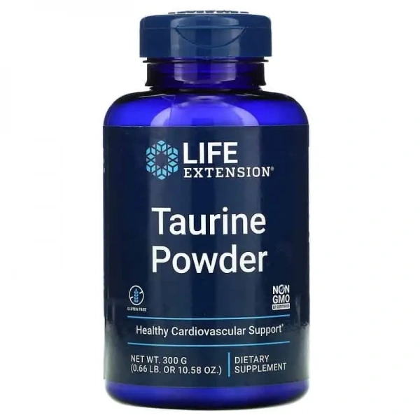 LIFE EXTENSION L-Taurine Powder (Taurine) 300g