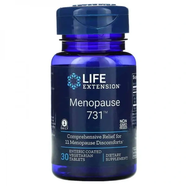 LIFE EXTENSION Menopause 731 (Łagodzi objawy Menopauzy) 30 Tabletek