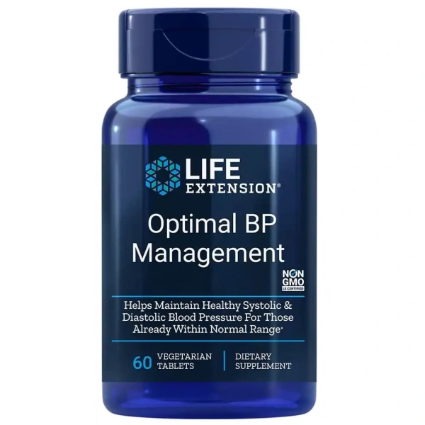 LIFE EXTENSION Natural BP Management (Serce, Układ krwionośny) 60 Tabletek