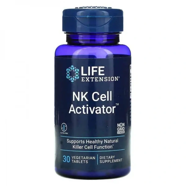 LIFE EXTENSION NK Cell Activator 30 Vegetarian Tablets