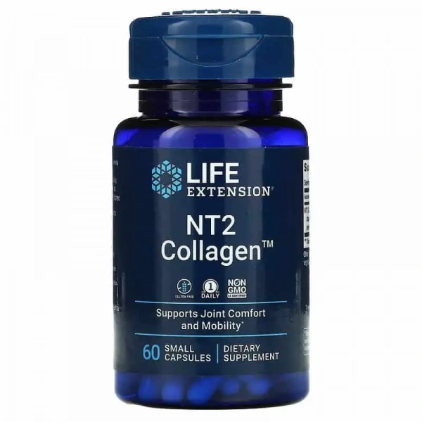 LIFE EXTENSION NT2 Collagen (Kolagen, Stawy, Chrząstki) 60 Kapsułek