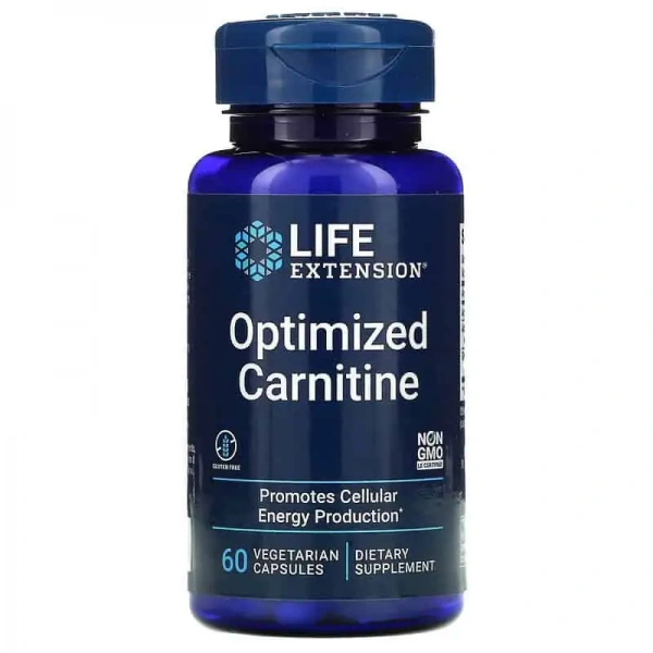LIFE EXTENSION Optimized Carnitine 60 Kapsułek wegetariańskich