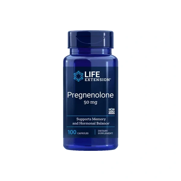 Life Extension Pregnenolone (Pregnenolon) 50mg - 100 kapsułek