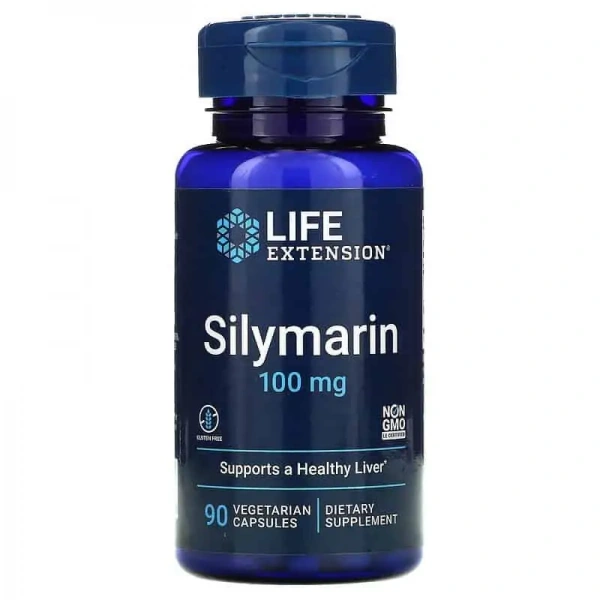 LIFE EXTENSION Silymarin 90 Vegetarian capsules