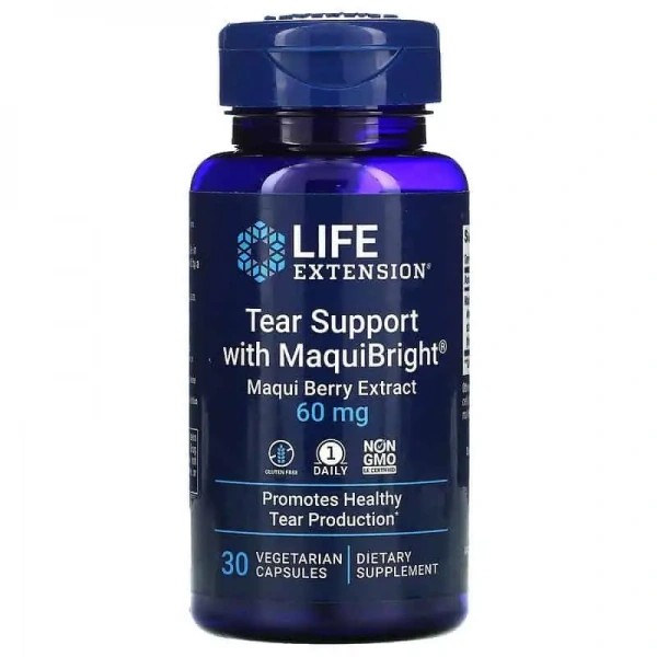LIFE EXTENSION Tear Support with MaquiBright 30 Vegetarian Capsules