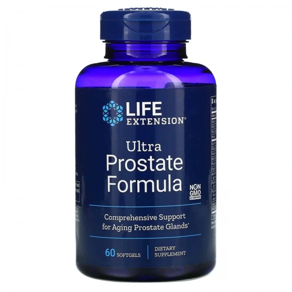 LIFE EXTENSION Ultra Prostate Formula (Prostate Support) 60 Softgels