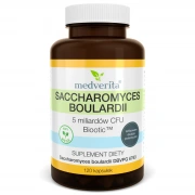 MEDVERITA Saccharomyces Boulardii 120 Kapsułek