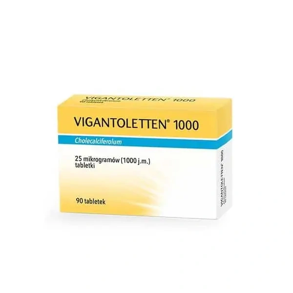 VIGANTOLETTEN 1000 (Vitamin D as an OTC drug) 1000 IU 90 tablets