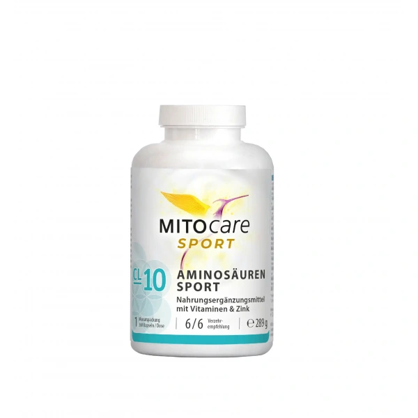 MITOcare Aminosauren Sport (Amino Acids, Regeneration) 360 Capsules
