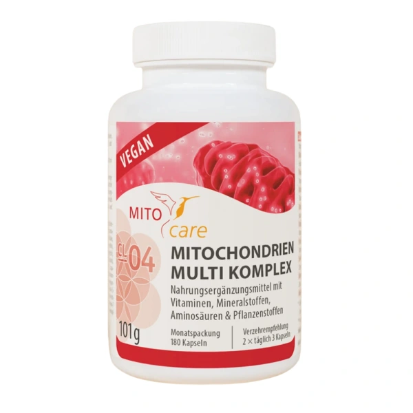 MITOcare Mitochondrien Multi Komplex (Metabolizm energetyczny) 180 Kapsułek