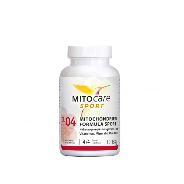 MITOcare Mitochondrien Formula Sport (Metabolizm energetyczny) 240 Kapsułek