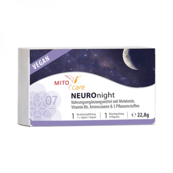 MITOcare NEURONnight (Helps to fall asleep) 30 Capsules