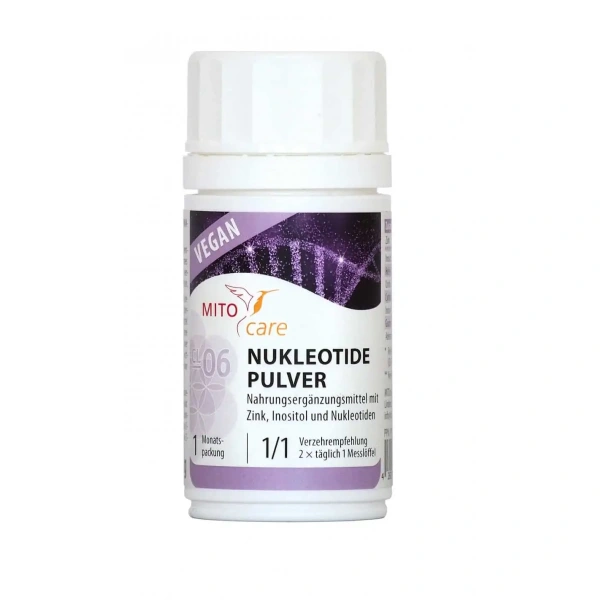 MITOcare Nukleotide Pulver (Nukleotydy) 61g
