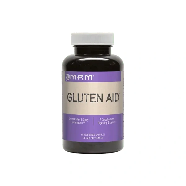 MRM Gluten Aid (Assists Gluten & Dairy Digestion) - 60 vegetarian capsules