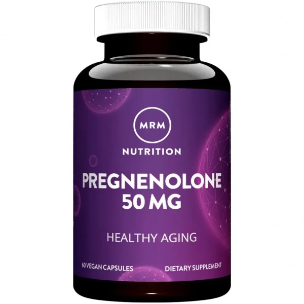 MRM Pregnenolone 50mg (Supports Healthy Aging) 60 vegan capsules
