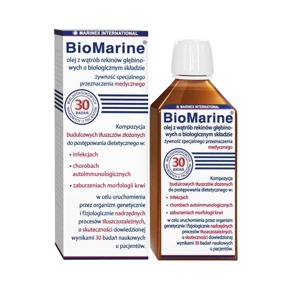 MARINEX BioMarine (Olej z Wątroby Rekinów Głębinowych) 100ml