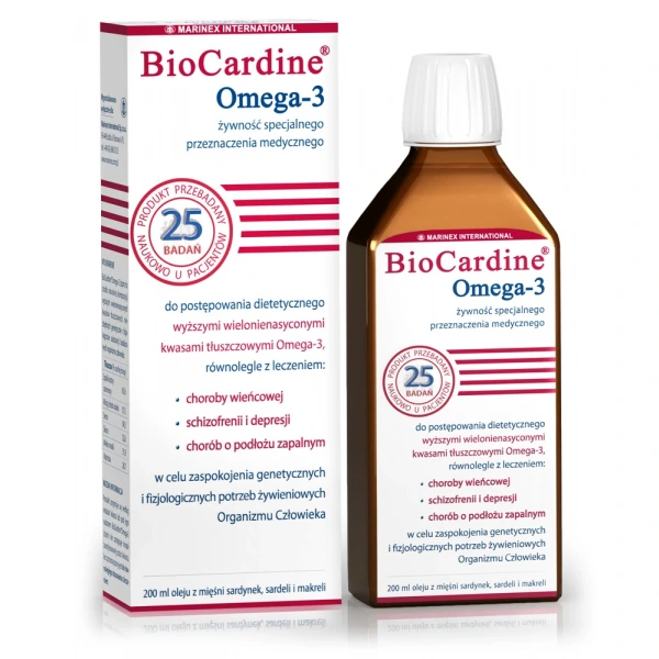 MARINEX BioCardine Omega-3 (EPA DHA Omega-3) 200ml
