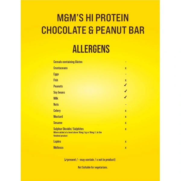 Hi Protein Bar - M&M's Chocolate